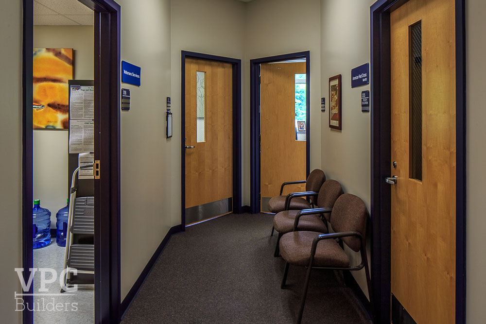 Watauga County Health Department waiting area