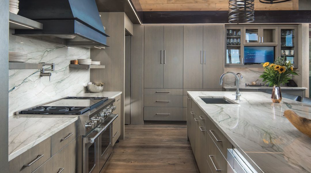 Building a Modern Lodge Kitchen for the Holidays