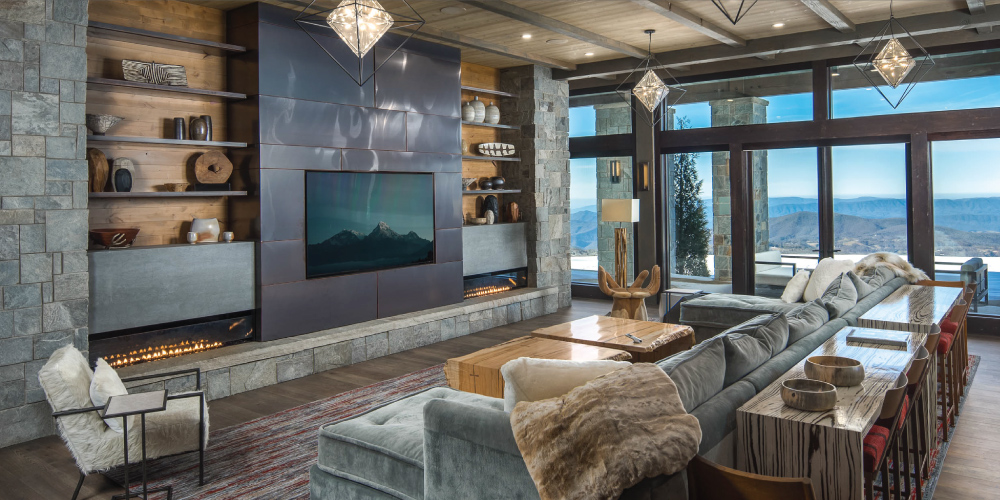 Modern Ski Lodge Interior Design VPC Builders