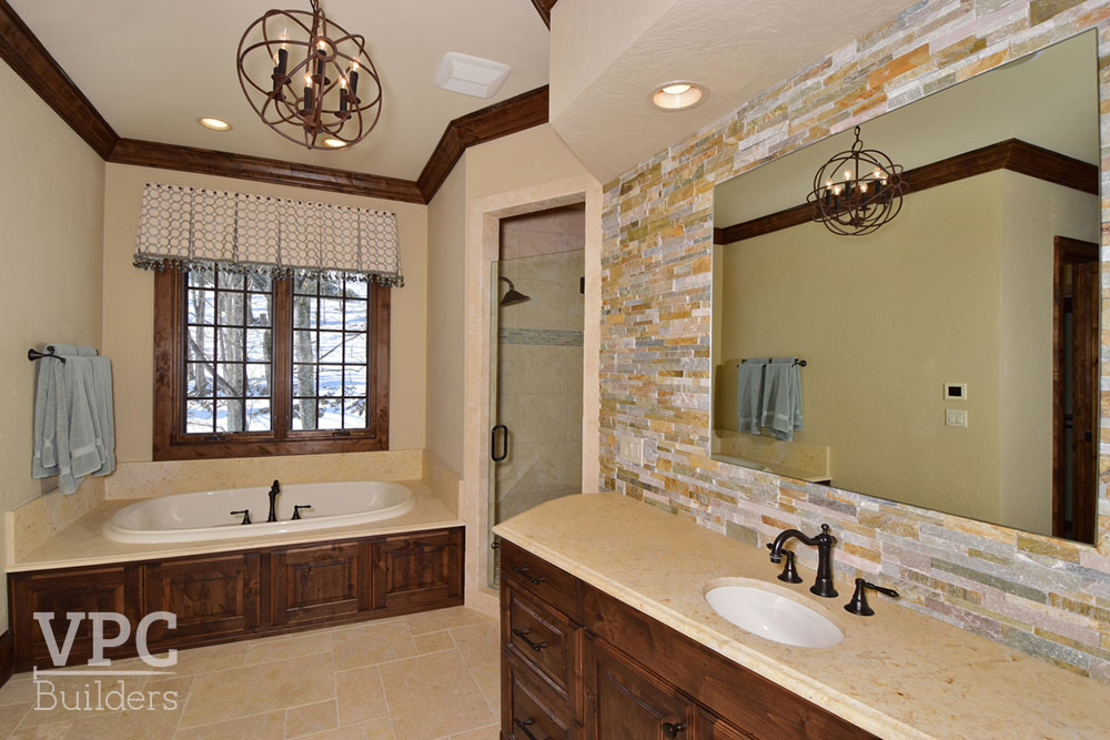 Blowing Rock Adirondack bathroom