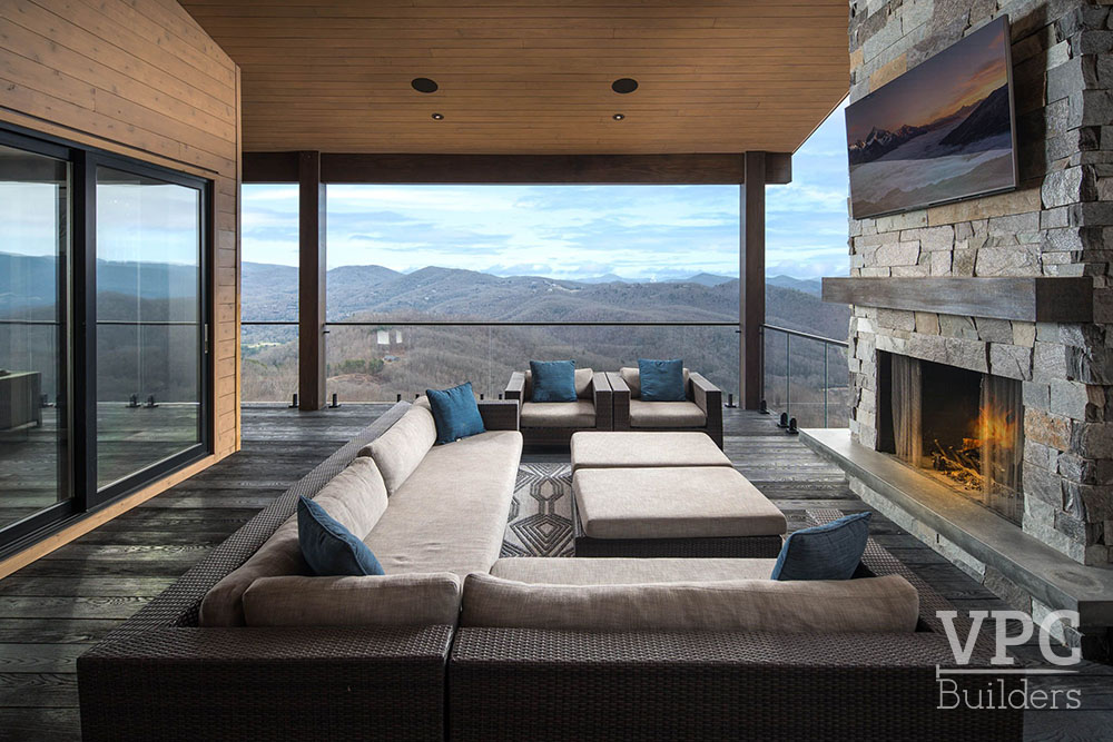 Cliffs Edge Modern sitting area