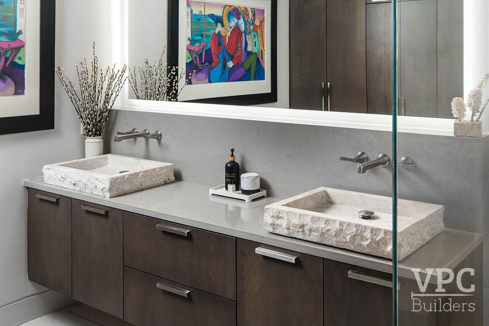 Cliffs Edge Modern bathroom