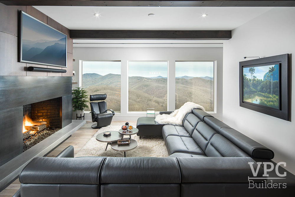 Cliffs Edge Modern seating area