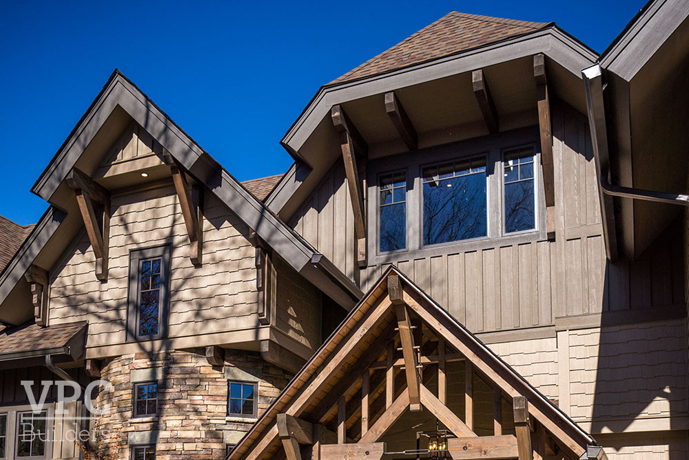 Ski Retreat exterior detail