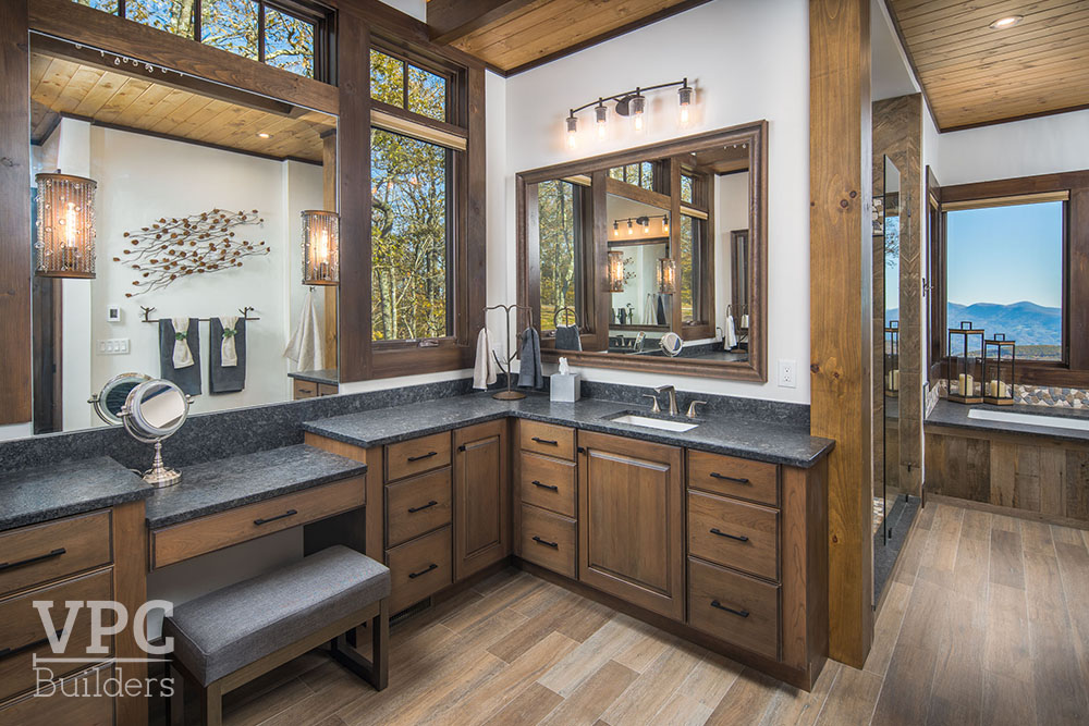 Ski Retreat vanity
