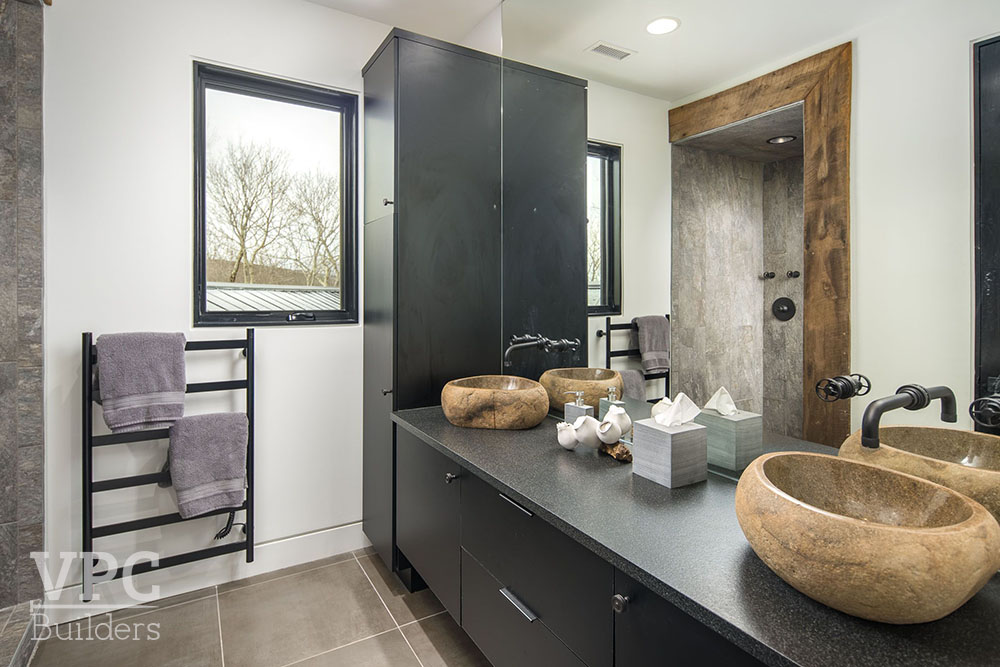 Contemporary Mountaintop Escape bathroom