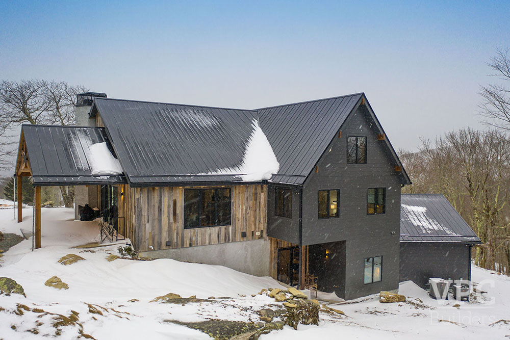 Contemporary Mountaintop Escape exterior