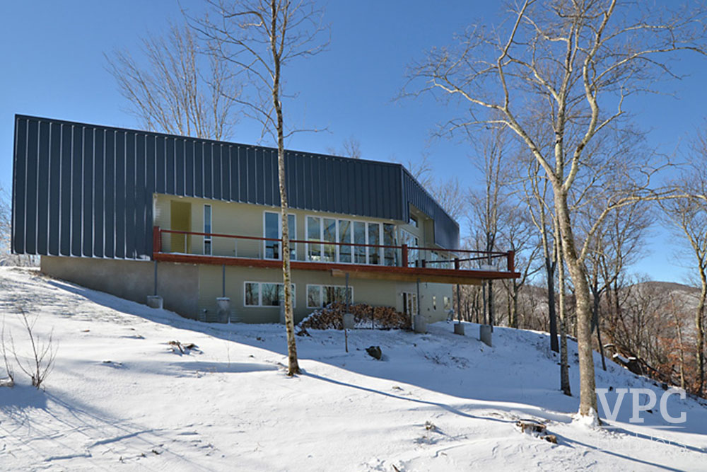 Modern Geothermal Home exterior