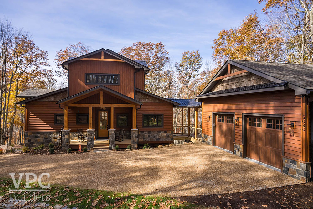Rustic Mountain Residence exterior