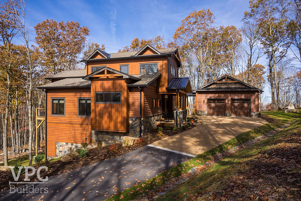 Rustic Mountain Residence exterior