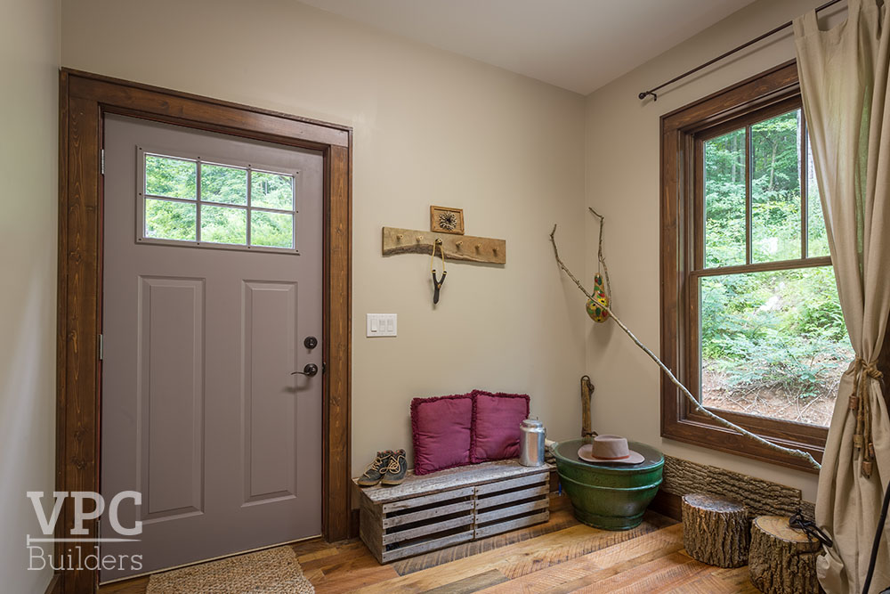 Rustic Retreat entryway