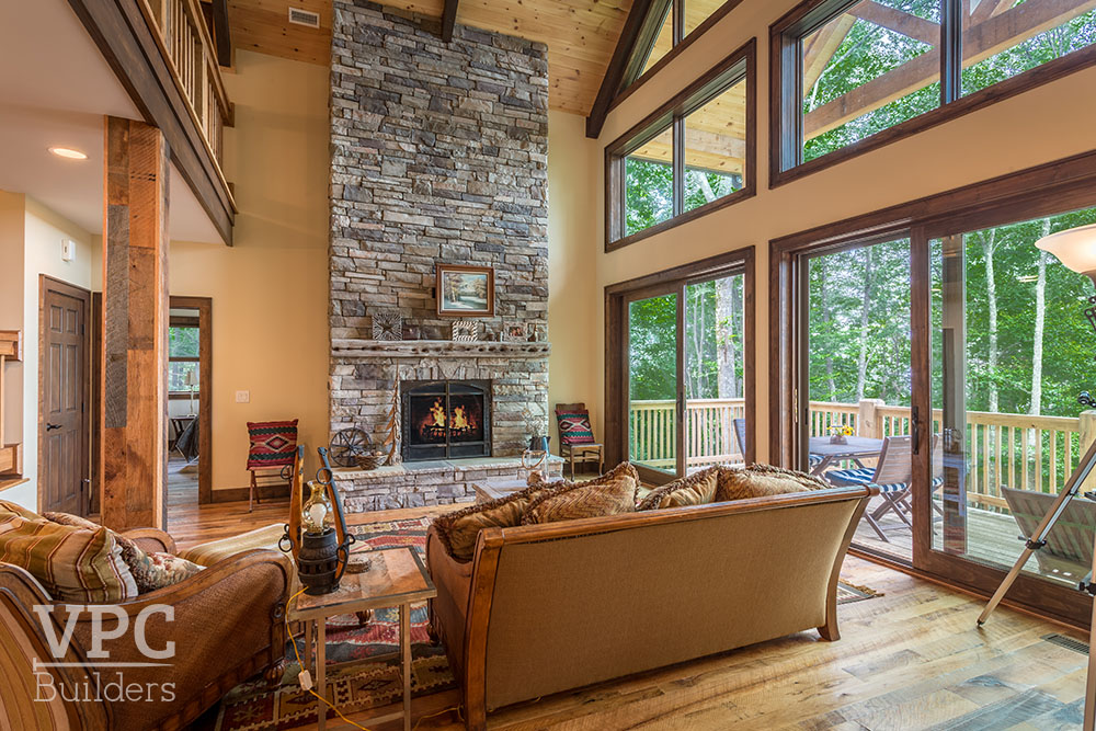 Rustic Retreat living room