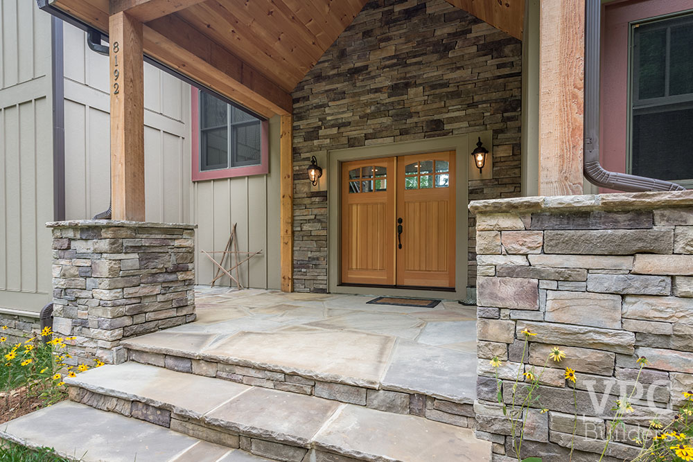 Rustic Retreat entryway