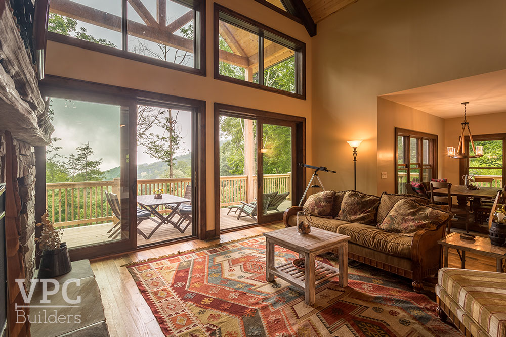 Rustic Retreat living room