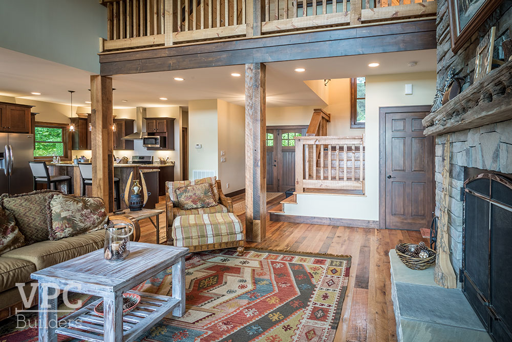 Rustic Retreat interior