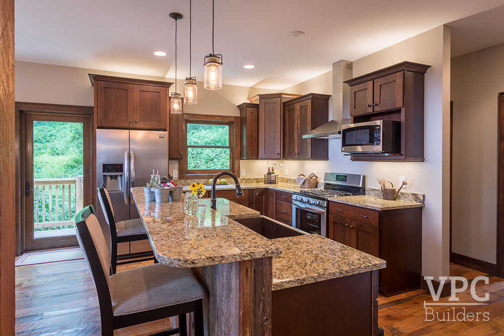 Rustic Retreat kitchen