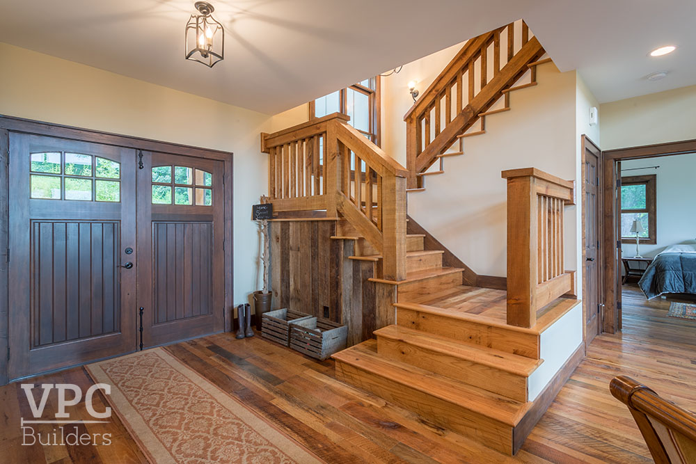 Rustic Retreat entryway