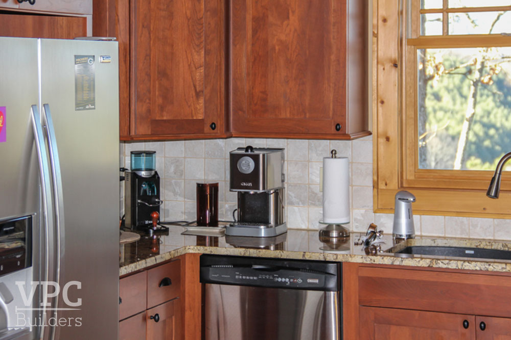 Sparta Custom Lodge kitchen