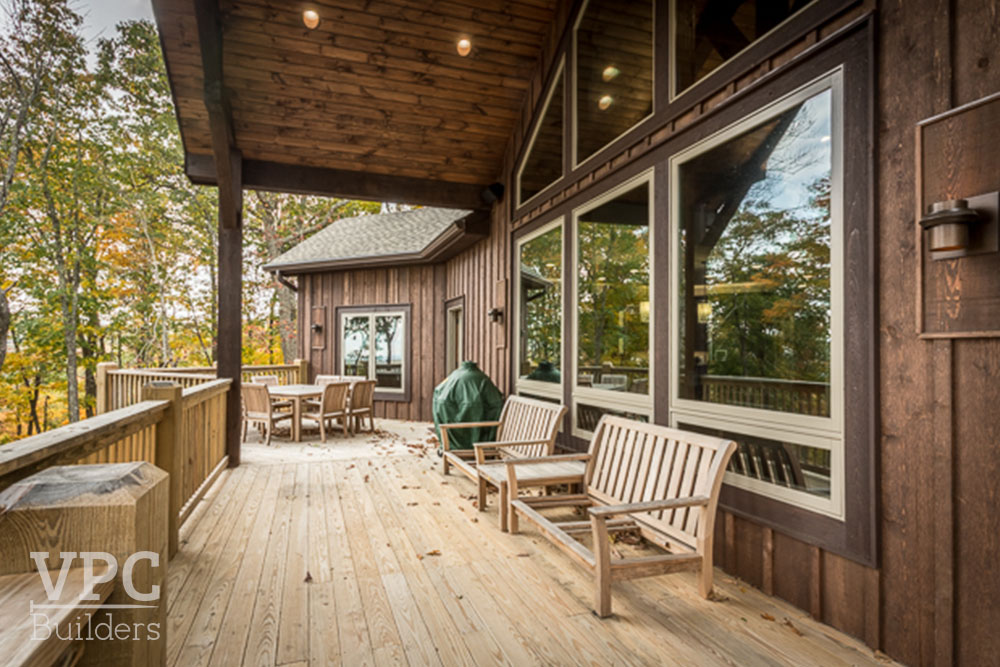 Timber Ridge at the Coves porch