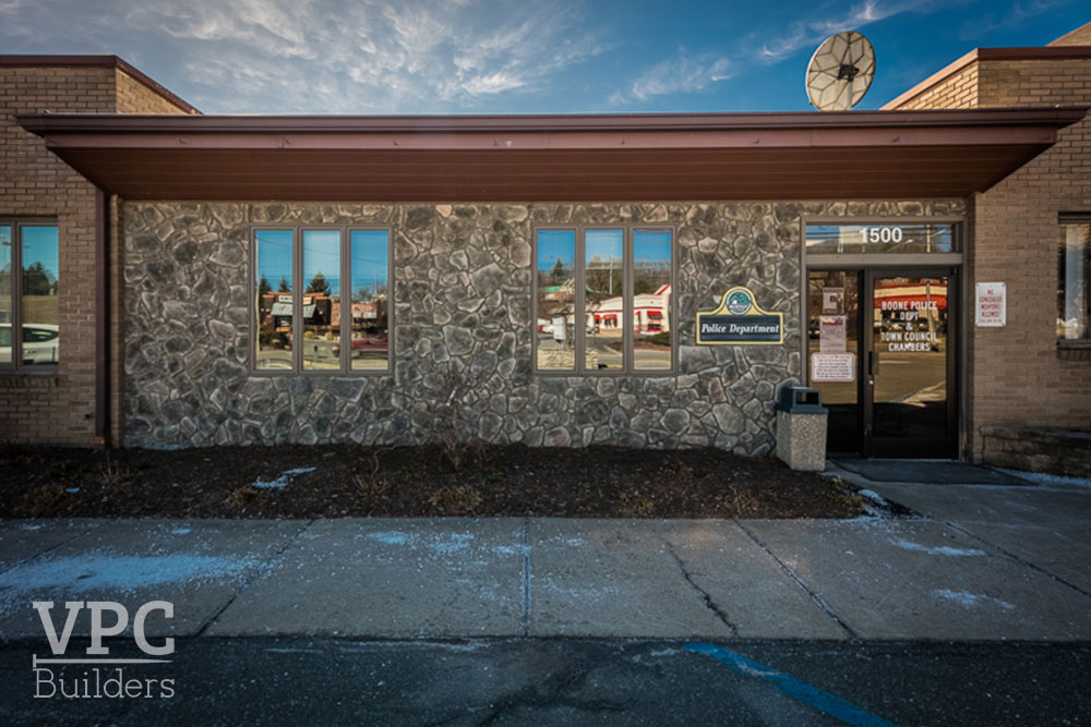 Town of Boone Police Department exterior/facade