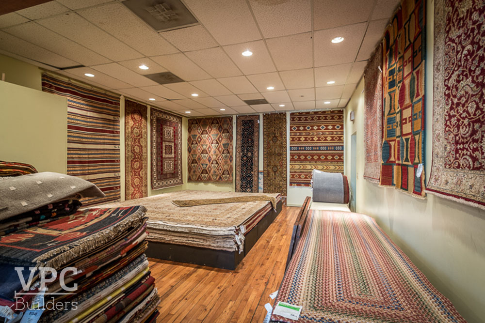 The Rug Company of Blowing Rock display
