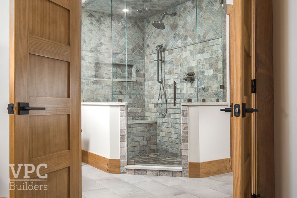Boone Oaks remodel shower
