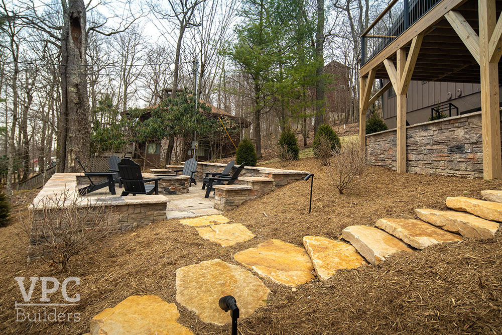 Cherokee Chalet outdoor landscaping