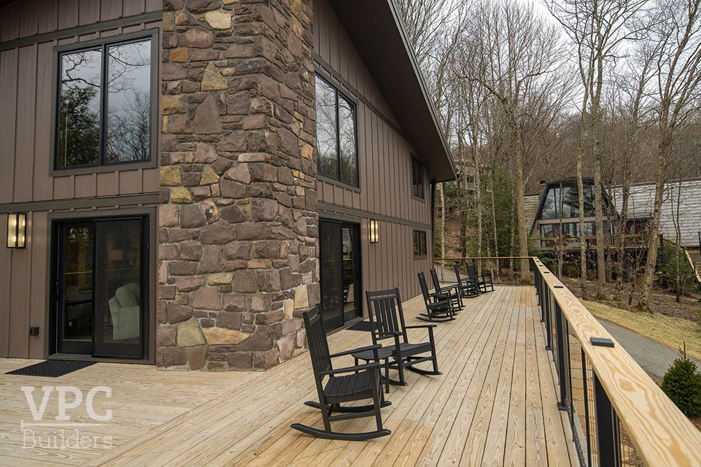 Cherokee Chalet deck