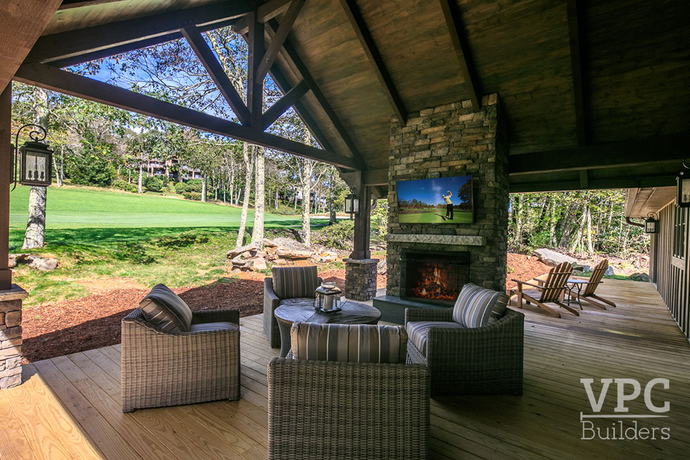 Golf Cottage in Linville outdoor space