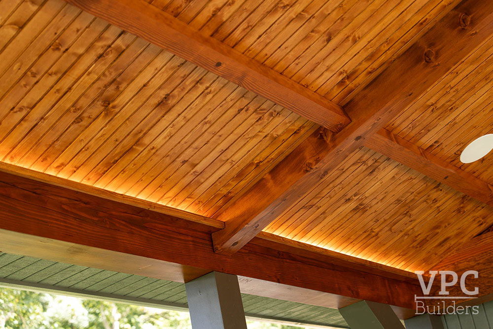 Grandfather Skydeck wood detail