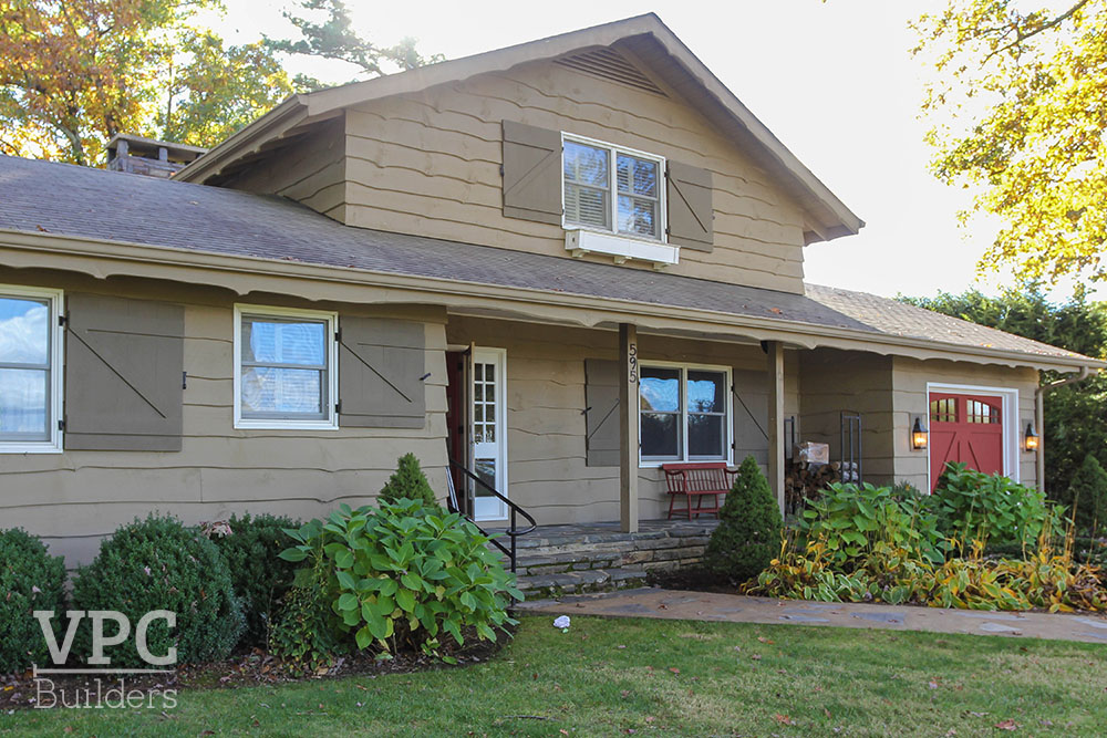 Green Hill remodel exterior