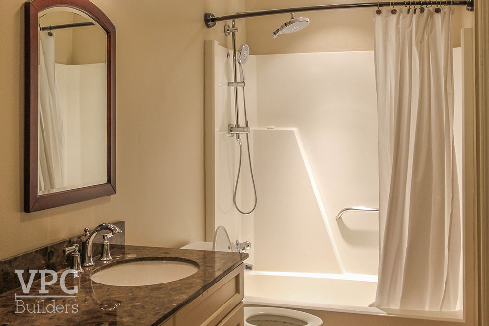 Green Hill remodel bathroom