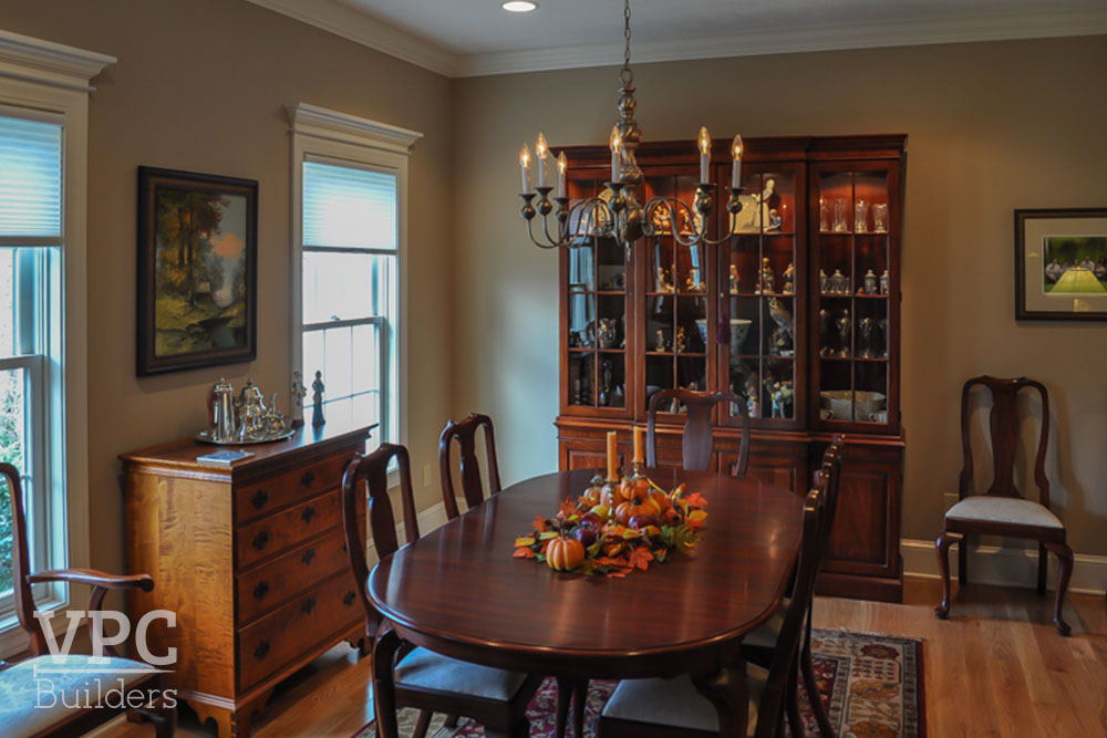 Hill Winds Remodel dining area