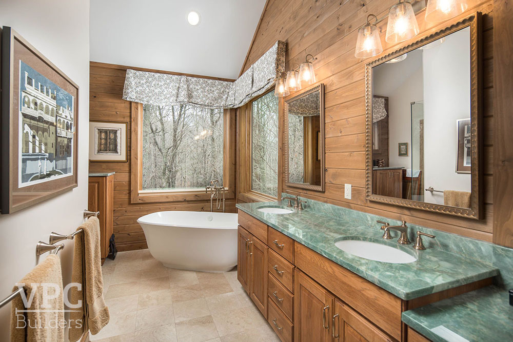 Linville Fire Restoration bathroom
