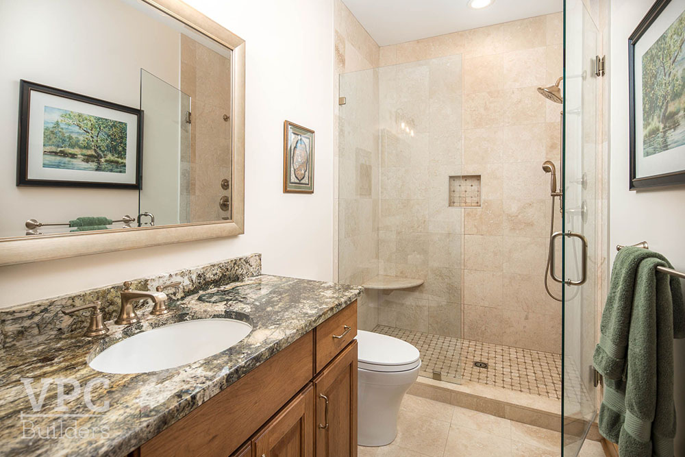 Linville Fire Restoration bathroom