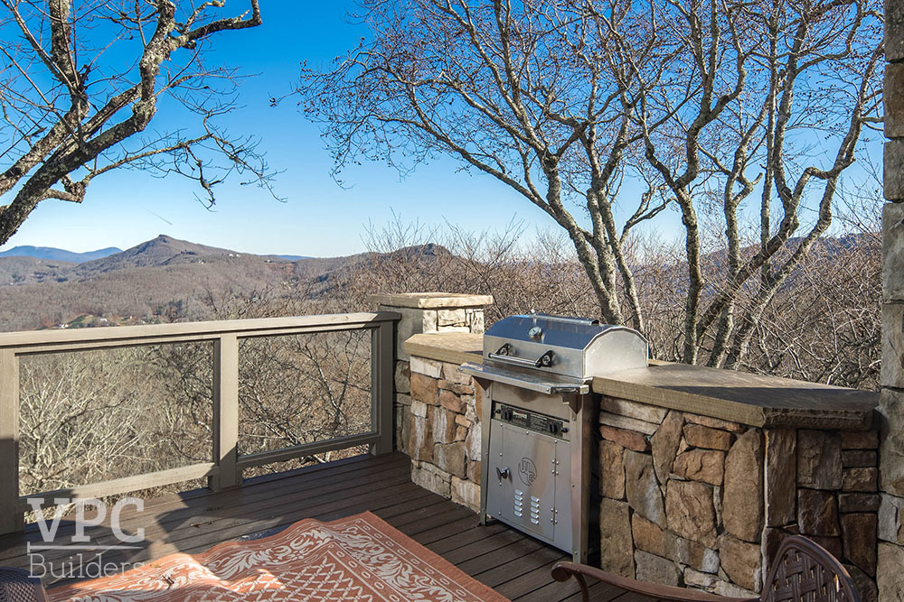 Rustic Ridgetop deck