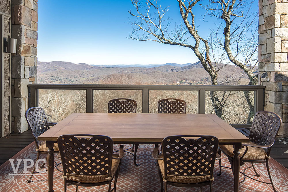 Rustic Ridgetop deck