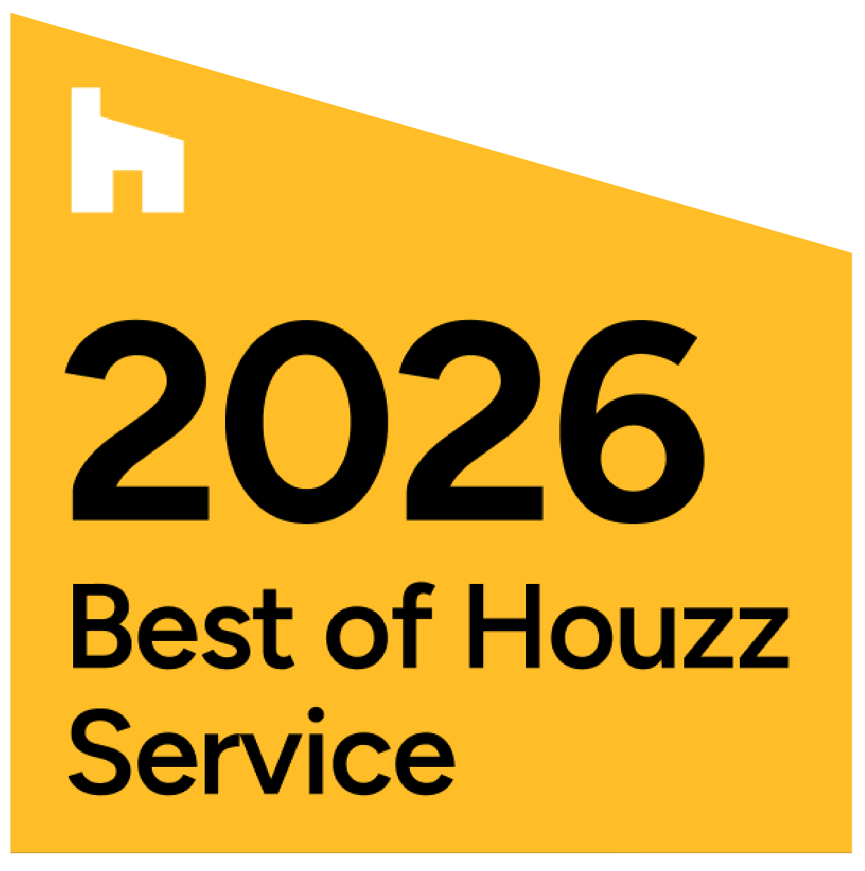 2026 BEST OF HOUZZ SERVICE AWARD