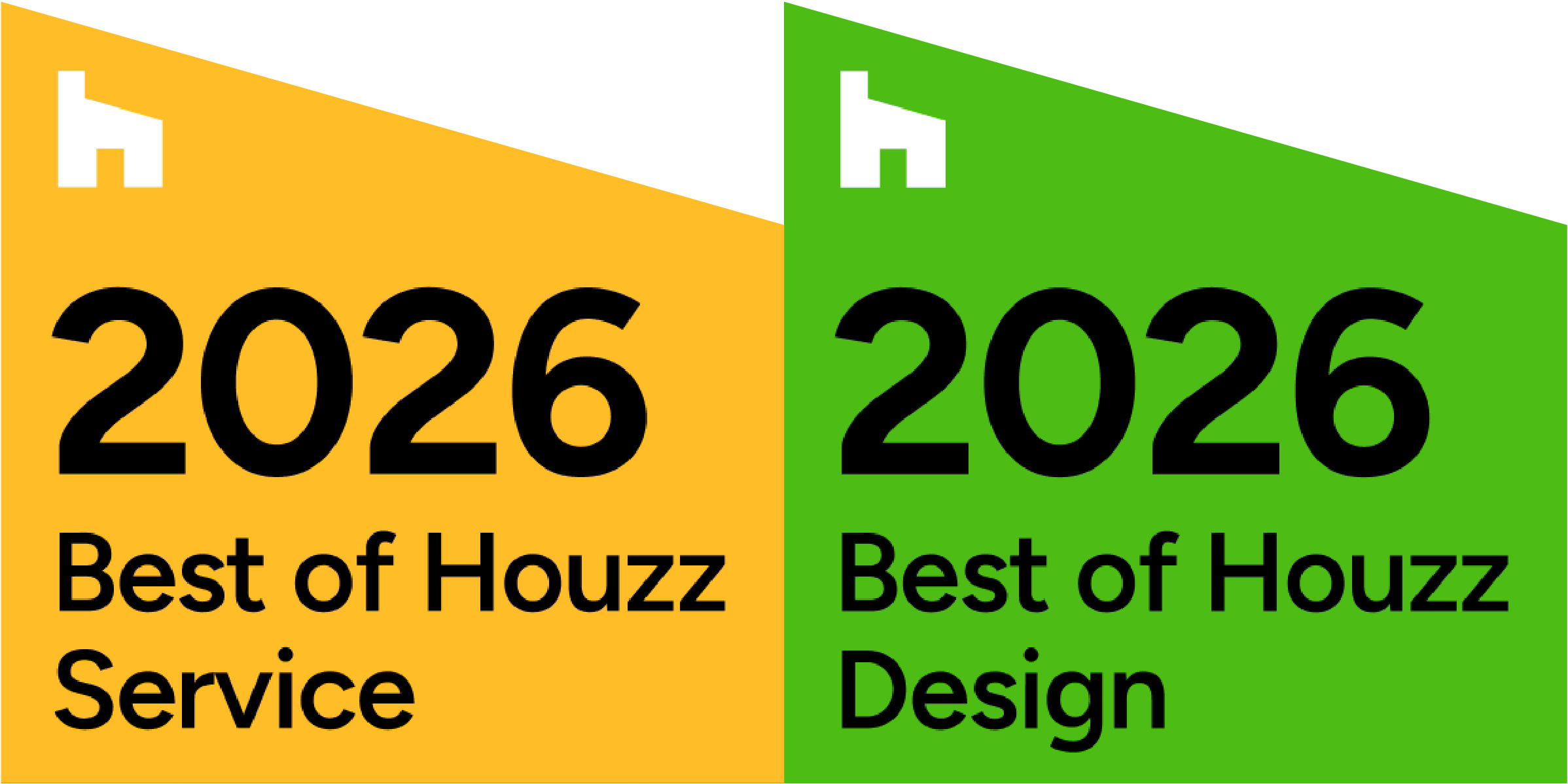 2026 BEST OF HOUZZ DESIGN & SERVICE AWARD