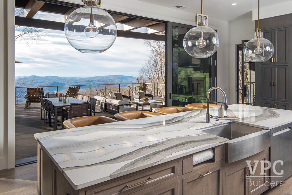 Blackstone Summit interior kitchen and deck